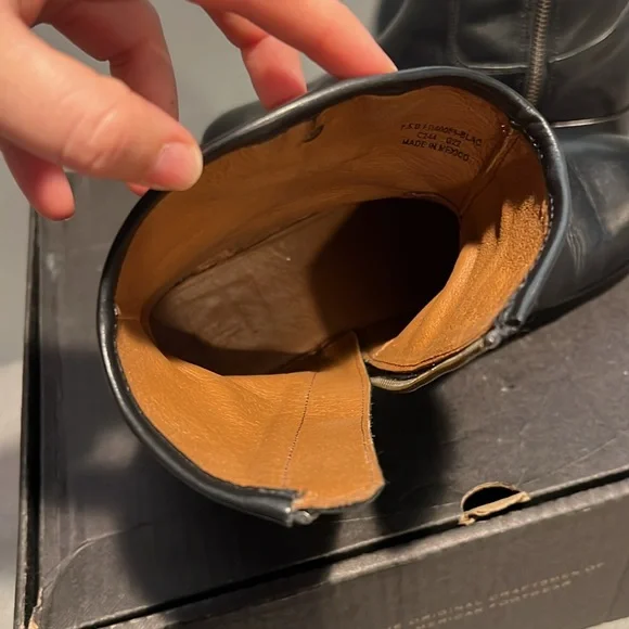 Frye melissa button short leather boots . Size 7.5 - Picture 6 of 10